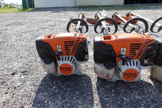 2 STIHL FS111R TRIMMERS GAS POWERED