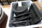 APPROX 15 BLACK PASTA DISHES
