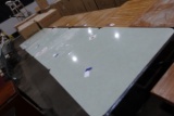 LIGHT GREEN FORMICA TOP TABLE 36  X 36