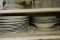 CONTENTS OF KITCHEN CABINET INCLUDING STRAWBERRY DISHES BOWLS GLASSES AND S