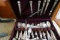 SILVER PLATE FLATWARE SET ROGERS BROTHERS PATTERN ETERNALLY YOURS APPROX 60