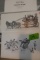 LOT OF 3 HERITAGE VILLAGE PCS TO INCLUDING CAROLLING AT THE FARM HOLIDAY CO