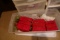 SEVERAL CABINETS AND LOT OF CHRISTMAS DECORATIVES