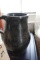 DARK BROWN SALT GLAZE PITCHER