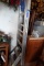 2 WERNER ALUM STEP LADDERS 6' AND 2'