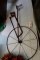 VINTAGE MEASURING WHEEL AND MEAT SAW