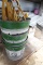 4 10 QT GALVINIZED BUCKETS AND EXT CORD
