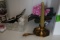 SHELF LOT BEER STEINS MINIATURE JEWELRY BOX CANDLE HOLDERS BATTERY OPERATED