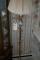 BRASS AND MARBLE FLOOR LAMP