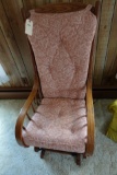 OAK ROCKER GLIDER
