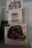 1 DICKENS VILLAGE PC AND 2 HERITAGE PCS BUTTERTUB FARM ETC