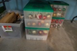 LARGE LOT CHRISTMAS DECORATIONS BALL AND NATIVITY SCENES