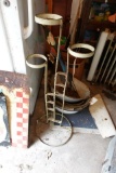 IRON PLANT STAND 3 1/2 FEET TALL