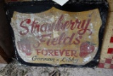 STRAWBERRY FIELDS FOREVER SIGN