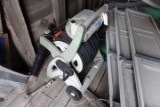 CONTENTS OF ROOM INCLUDING HOSE REEL ALUM GARAGE DOOR SS TABLE AND MORE