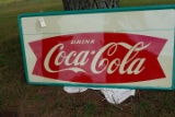 REPRODUCTION 6' COCA COLA SIGN