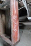 COCA COLA CRATE AND STRAWBERRY WOODEN CARRY