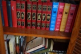 CONTENTS OF CABINET LARGE LOT OF HARD BACK BOOKS SET OF BOOK OF LIFE THE WI