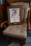 OAK ROCKER GLIDER