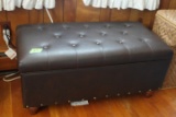 LIFT TOP BENCH APPROX 37 INCH X 19 X 18