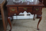 MAHOGANY DESK 32 INCH X 21 X 28 INCH TALL