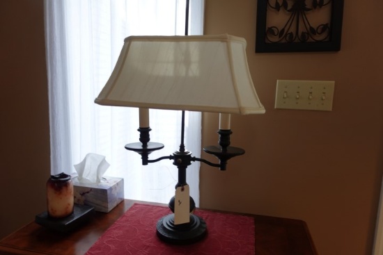 TABLE LAMP TWO BULB STUDENT STYLE