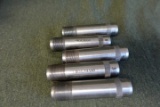 SET OF WRIGHT 12 GAUGE EXTENDED CHOKES 0 THROUGH 4