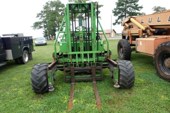#4301 TELEDYNE D5000 FORKLIFT 2184 HRS 5000 LB CAPACITY FRONT STABILIZERS L