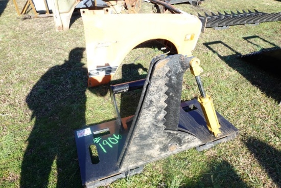 #1906 LIKE NEW SKID STEER TREE SHEAR