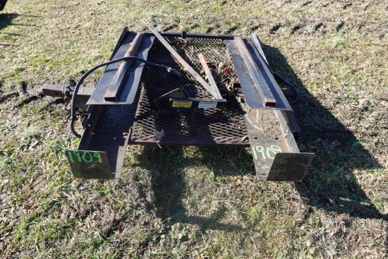 #1909 WHEEL CHAIR TRANSPORTER WITH RECEIVER HITCH MOUNT