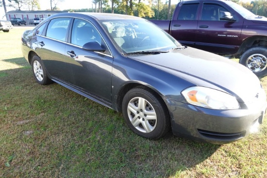 #202 2009 CHEVY IMPALA 170518 MILES AM FM CD PLAYER CLOTH INTERIOR 4 DOOR P