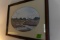 GROVER CANTWELL PRINT 98/300 1999 FRAMED UNDER GLASS 16 1/2 X 21