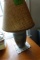 16 INCH TABLE LAMP SALT GLAZE CROCK