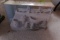 WHITE CHINA DINNER SET AND DESAY DVD PLAYER
