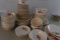 55 PC OVEN PROOF UPICO IVORY 22 KT GOLD CHINA