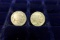 2 BUFFALO NICKELS DATES UNKNOWN
