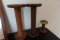 SET OF THREE WOODEN SPOOLS 2 9/12 AND 1 3 1/4