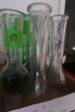 BOX LOT 5 VASES