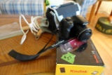 CANNON DIGITAL CAMERA AND KODAK ZI8 CAMERA