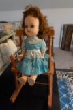 BABY DOLL ROCKER WITH BABY DOLL