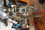 CONTENTS TOP SHELF TO INCLUDE BIRD FEEDERS COME A LONGS SCREENING HOSES ETC