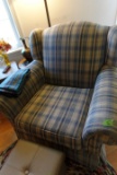 3 PC LIVING ROOM SET TWO ROLLED ARM CHAIRS AND MATCHING SOFA