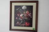 FRAMED STILL LIFE PRINT 29 X 26