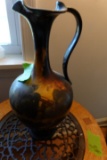 SIGNED WELLER EWER 589 APPROX 13 INCH TALL