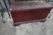 ANTIQUE EXPOSED DOVE TAIL BLANKET CHEST 29 X 16 X 22