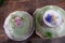 LOT OF HAND PAINTED CHINA MISC STYLES AND PATTERNS
