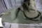 US ARMY DUFFLE BAG HATS KNIFE BLOCK AND KNIVES