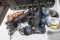 RIDGID SCREW GUN 2 MAKITA ELECTRIC GRINDERS CRAFTSMAN DREMMEL TOOL AND RYOB