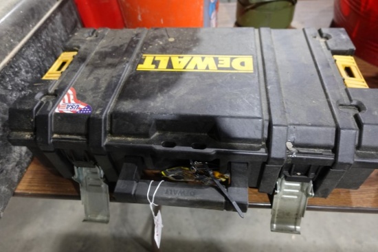 DEWALT CASE WITH BATTERY OPERATED IMPACT DRIVER NO BATTERY