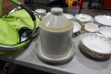 ANTIQUE SALT GLAZE BIDDIE WATERER